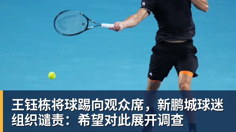 杏彩体育王钰栋将球踢向观众席，新鹏城球迷组织谴责：希望对此展开调查